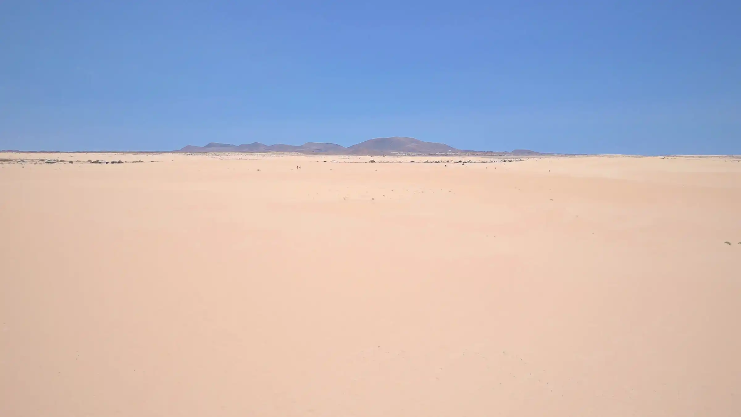 Creste di dune bianche quasi monocrome, con la luce radente che ne disegna le ombre